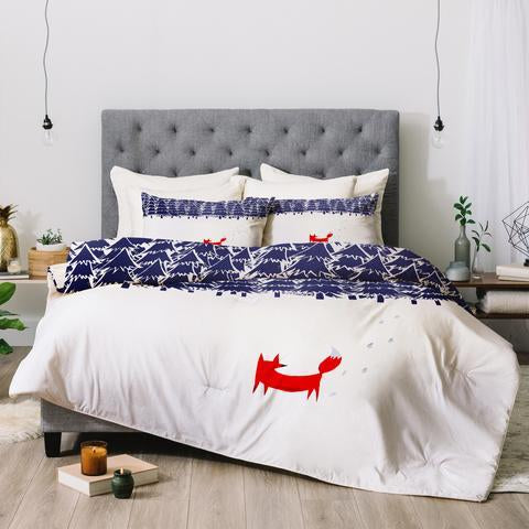 Alone In The Forest  Duvet Cover