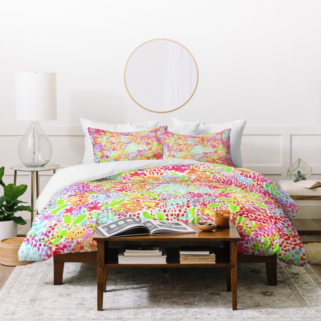 Abstract tropics   Duvet Cover