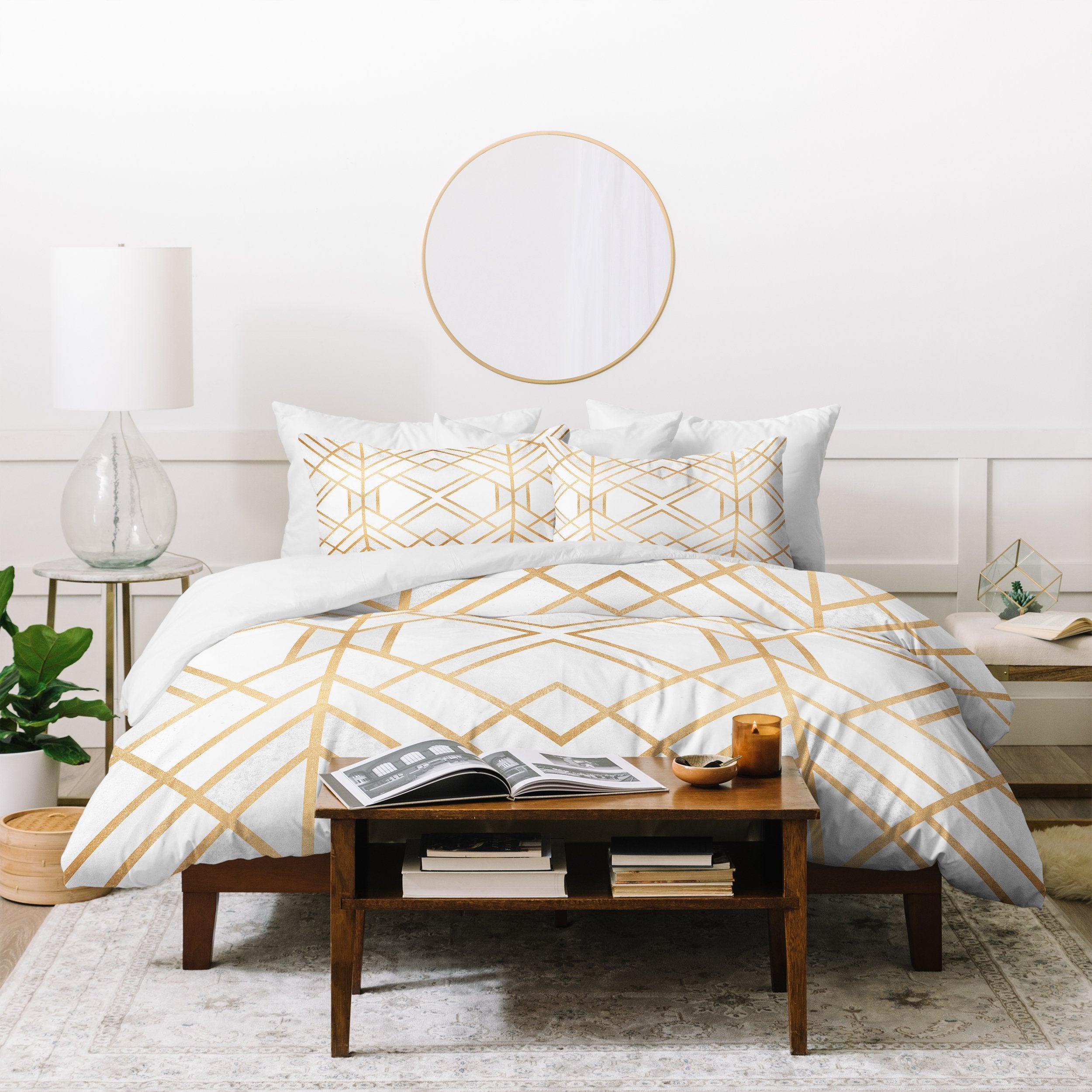 Goden Geo Duvet Cover