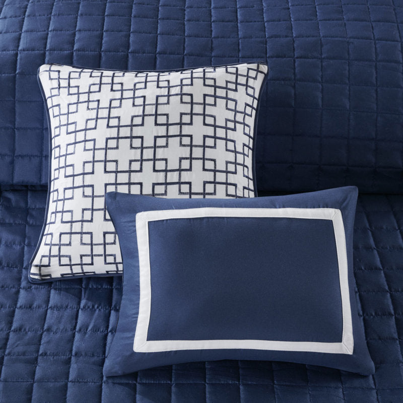Heritage Luxurious 8 Piece Comforter and Quilt Set Collection